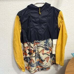 Nani Swimwear Active  Pipeline Sunbreaker Coverup  Jacket Size M